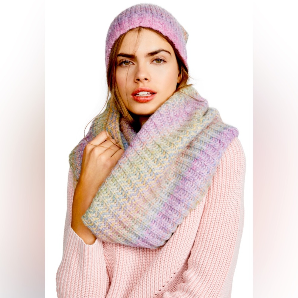 LoveShackFancy Rainbow Infinity Scarf